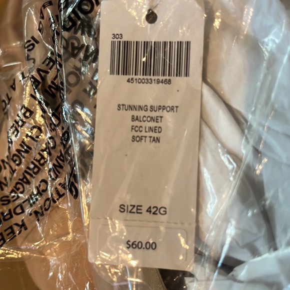 Soma New in Original Packaging, Stunning Support Full Coverage Bra, Size 42G - Picture 6 of 6